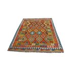 Maimana Kilim rug 149x207 hand woven afghan wool Kilim