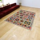 Wool Kilim rug Chobi 166x250 hand woven afghan Kilim rug