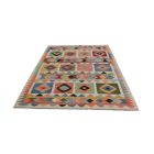 Wool Kilim rug Chobi 166x250 hand woven afghan Kilim rug