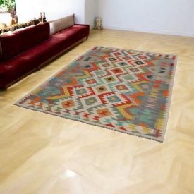 Kilim rug Chobi 179x248 afghan hand woven Kilim
