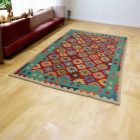 Ethnic Kilim rug Chobi 167x254 hand woven afghan rug
