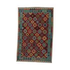 Ethnic Kilim rug Chobi 167x254 hand woven afghan rug