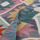 Wool Kilim rug Chobi 182x250 hand woven afghan Kilim rug