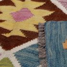 Wool Kilim rug Chobi 182x250 hand woven afghan Kilim rug