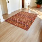 Kilim rug Chobi 160x218 afghan hand woven Kilim