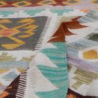 Wool Kilim rug Chobi 177x251 hand woven afghan Kilim rug