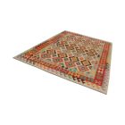 Afghan Kilim rug Chobi 205x295 ethnic hand woven Kilim
