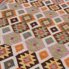 Afghan Kilim rug Chobi 205x295 ethnic hand woven Kilim