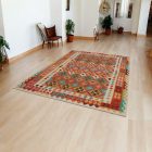 Wool Kilim rug Chobi 207x299 hand woven afghan Kilim rug
