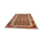 Wool Kilim rug Chobi 207x299 hand woven afghan Kilim rug