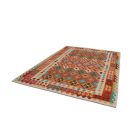 Wool Kilim rug Chobi 207x299 hand woven afghan Kilim rug