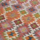 Afghan hand woven Kilim 203x297 Maimana Kilim rug