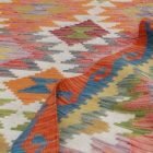 Afghan hand woven Kilim 203x297 Maimana Kilim rug