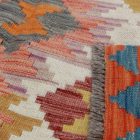 Hand woven Maimana Kilim rug 203x297 cm