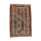 Ethnic Kilim rug Chobi 200x300 hand woven afghan rug