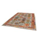 Ethnic Kilim rug Chobi 200x300 hand woven afghan rug