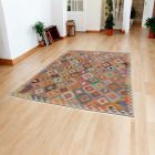 Afghan Kilim Chobi 201x304 hand woven Kilim rug