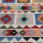 Wool Kilim rug Chobi 164x244 hand woven afghan Kilim rug