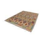 Afghan Kilim rug Chobi 205x303 ethnic hand woven Kilim