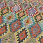 Afghan Kilim rug Chobi 205x303 ethnic hand woven Kilim