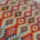 Chobi Kilim rug 209x290 hand woven wool Kilim