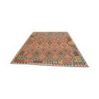 Afghan hand woven Kilim Chobi 202x286 Afghan wool Kilim rug