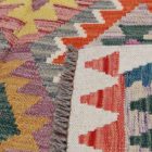 Afghan hand woven Kilim Chobi 202x286 Afghan wool Kilim rug