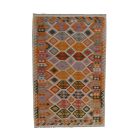 Wool Kilim rug Chobi 189x293 hand woven afghan Kilim rug