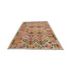 Wool Kilim rug Chobi 189x293 hand woven afghan Kilim rug