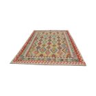Hand woven Afghan wool Chobi Kilim rug 196x296 cm