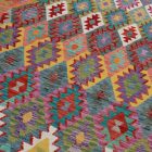 Chobi Kilim rug 210x294 hand woven wool Kilim