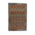 Afghan Kilim rug Chobi 200x295 ethnic hand woven Kilim