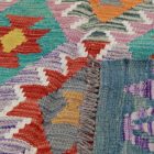 Afghan Kilim rug Chobi 200x295 ethnic hand woven Kilim