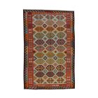 Chobi Kilim rug 197x303 hand woven wool Kilim
