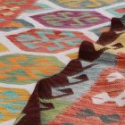 Chobi Kilim rug 197x303 hand woven wool Kilim