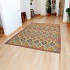 Kilim rug Chobi 208x306 afghan hand woven Kilim
