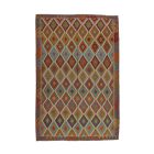 Kilim rug Chobi 208x306 afghan hand woven Kilim