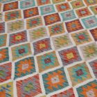 Kilim rug Chobi 208x306 afghan hand woven Kilim