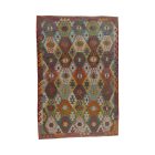 Maimana Kilim rug 296x200 hand woven afghan wool Kilim