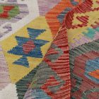 Maimana Kilim rug 296x200 hand woven afghan wool Kilim