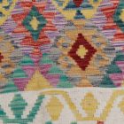 Afghan hand woven Kilim Chobi 202x291 Afghan wool Kilim rug