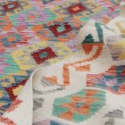 Afghan hand woven Kilim Chobi 202x291 Afghan wool Kilim rug