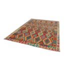 Ethnic Kilim rug Chobi 200x296 hand woven afghan rug