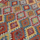 Ethnic Kilim rug Chobi 200x296 hand woven afghan rug