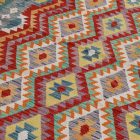 Kilim rug Chobi 206x292 afghan hand woven Kilim