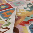 Chobi Kilim rug 196x302 hand woven wool Kilim