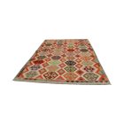 Maimana Kilim rug 205x307 hand woven afghan wool Kilim