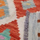 Maimana Kilim rug 205x307 hand woven afghan wool Kilim