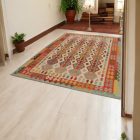 Afghan hand woven Kilim 203x302 Maimana Kilim rug
