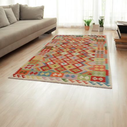 Kilim rug Chobi 198x301 afghan hand woven Kelim